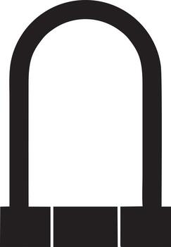 Lock security icon symbol vector image. Illustration of the key secure access system vector design. EPS 10