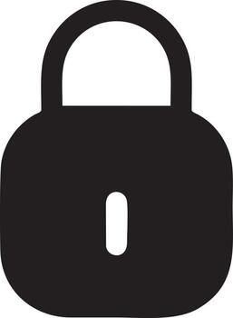 Lock security icon symbol vector image. Illustration of the key secure access system vector design. EPS 10