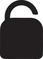 Lock security icon symbol vector image. Illustration of the key secure access system vector design. EPS 10