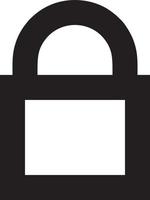 Lock security icon symbol vector image. Illustration of the key secure access system vector design. EPS 10