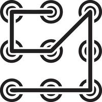 Lock security icon symbol vector image. Illustration of the key secure access system vector design. EPS 10