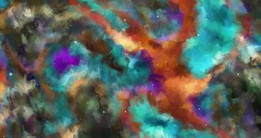 Colorful gradient background. Multicolored gradient blurred texture. Abstract twisted colors.Fractal motion graphic.Watercolor background animation.Abstract holographic motion graphic. video