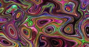 Colorful gradient background. Multicolored gradient blurred texture. Abstract twisted colors. Fractal motion graphic. Abstract geometric background, Liquid wavy background video