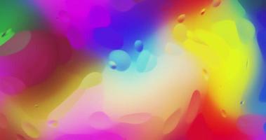 Colorful gradient background. Multicolored gradient blurred texture. Abstract twisted colors.Fractal motion graphic.Watercolor background animation.Abstract holographic motion graphic. video