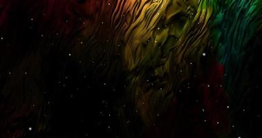 färgrik lutning bakgrund. flerfärgad lutning suddig textur. abstrakt vriden färger. fraktal rörelse grafisk. abstrakt geometrisk bakgrund, flytande vågig bakgrund video