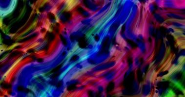 Colorful gradient background. Multicolored gradient blurred texture. Abstract twisted colors. Fractal motion graphic. Abstract geometric background, Liquid wavy background video