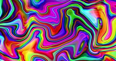 Colorful gradient background. Multicolored gradient blurred texture. Abstract twisted colors. Fractal motion graphic. Abstract geometric background, Liquid wavy background video