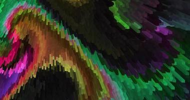 abstrato geométrico plano de fundo, abstrato colorida animação .multicolorido líquido plano de fundo.lindo digital pintura filme, resumo fundo filme video