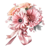 fleur bouquet isolé. png