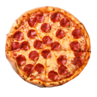quente pizza isolado. png