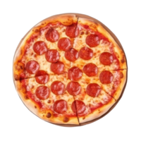 quente pizza isolado. png