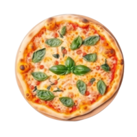 heiß Pizza isoliert. png