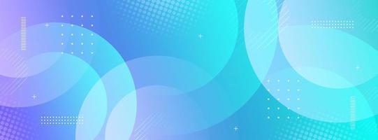 Modern banner background. colorful, blue and purple gradations, circles, eps 10 vector