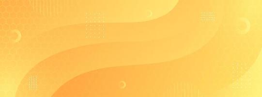 Modern banner background. colorful, orange gradation, wave, memphis, abstract .eps 10 vector