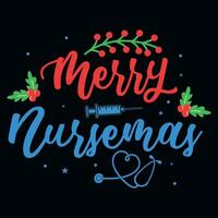 diseño de camiseta de navidad vector