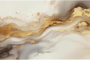 gold and white marble texture background abstract photo