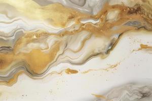 gold and white marble texture background abstract photo