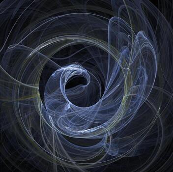 3D rendering abstract digital background. Pattern for textile and design.Fractal a never-ending pattern. Abstract Computer generated Fractal design photo