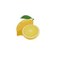 Frais citron des fruits, png