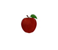 realistic drawing whole of apple png