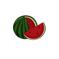 Fresh and juicy whole watermelons png