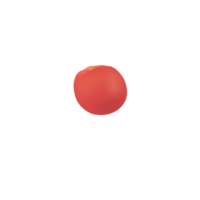 pink whole peach png