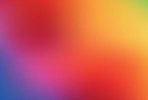 Smooth and blurry colorful gradient mesh background. Modern bright rainbow colors. Easy editable soft colored vector banner template