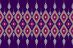 Geometric ethnic seamless pattern traditional. Aztec ethnic ornament print. Tribal pattern style. vector