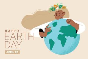 International Mother Earth Day. Ecology, environmental problems and environmental protection. Vector illustration for graphic and web design, business presentation, marketing and print material.