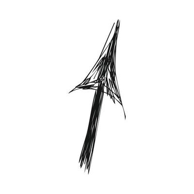 Abstract sketch of the arrow