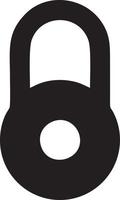 Lock security icon symbol vector image. Illustration of the key secure access system vector design. EPS 10