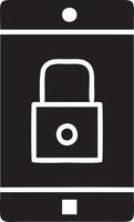 Lock security icon symbol vector image. Illustration of the key secure access system vector design. EPS 10