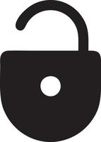 Lock security icon symbol vector image. Illustration of the key secure access system vector design. EPS 10