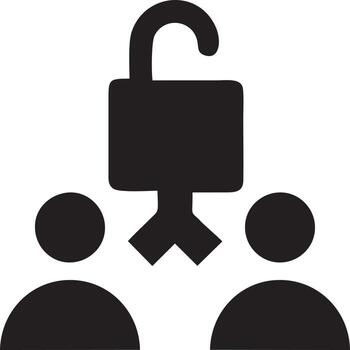 Lock security icon symbol vector image. Illustration of the key secure access system vector design. EPS 10