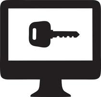 Lock security icon symbol vector image. Illustration of the key secure access system vector design. EPS 10