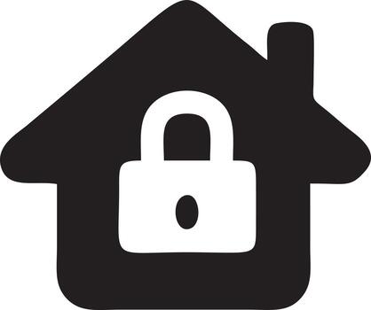 Lock security icon symbol vector image. Illustration of the key secure access system vector design. EPS 10
