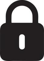 Lock security icon symbol vector image. Illustration of the key secure access system vector design. EPS 10