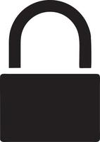 Lock security icon symbol vector image. Illustration of the key secure access system vector design. EPS 10