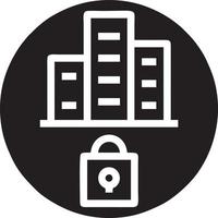 Lock security icon symbol vector image. Illustration of the key secure access system vector design. EPS 10