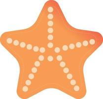 star fish free animal icon vector