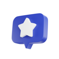 3D render star sparkle emoji. star Magic element. png