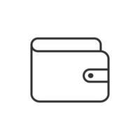 Wallet icon vector design templates