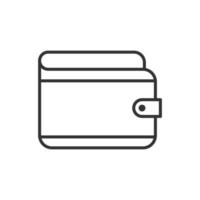 Wallet icon vector design templates