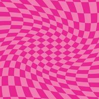psychedelic geometric pattern with squares vector