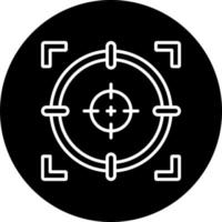 Shoot Target Vector Icon Style