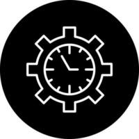 Time Management Vector Icon Style