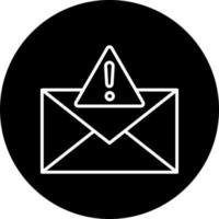 Email Alert Vector Icon Style