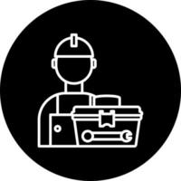 Electrician Service Vector Icon Style