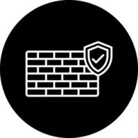 Firewall Vector Icon Style