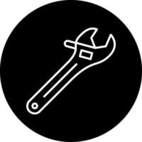 Wrench Vector Icon Style